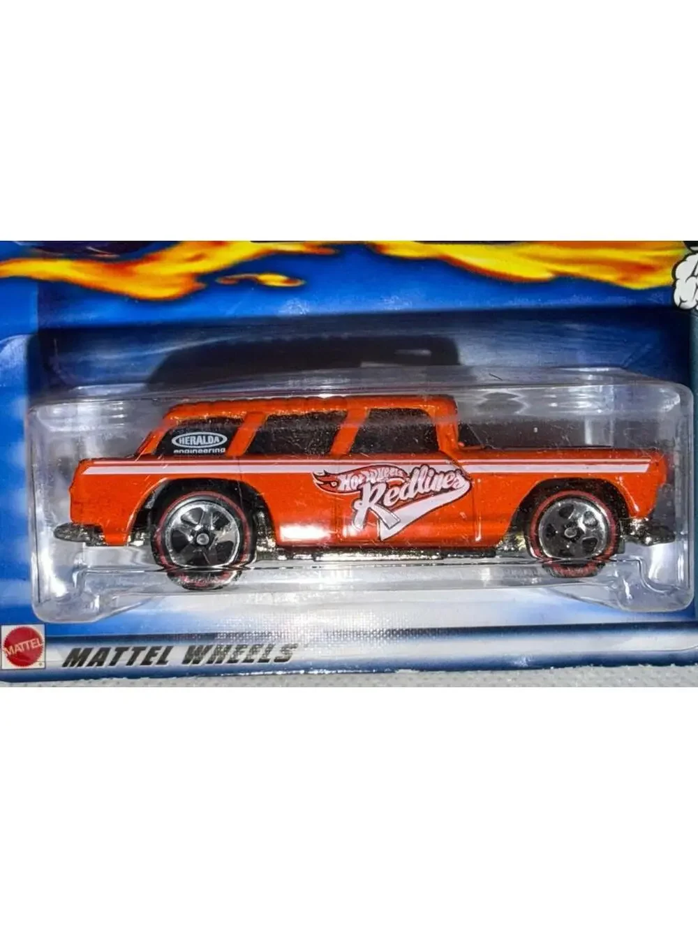 Hot Wheels Red Line Series Chevy Nomad in Orange 5SP #106 4/4